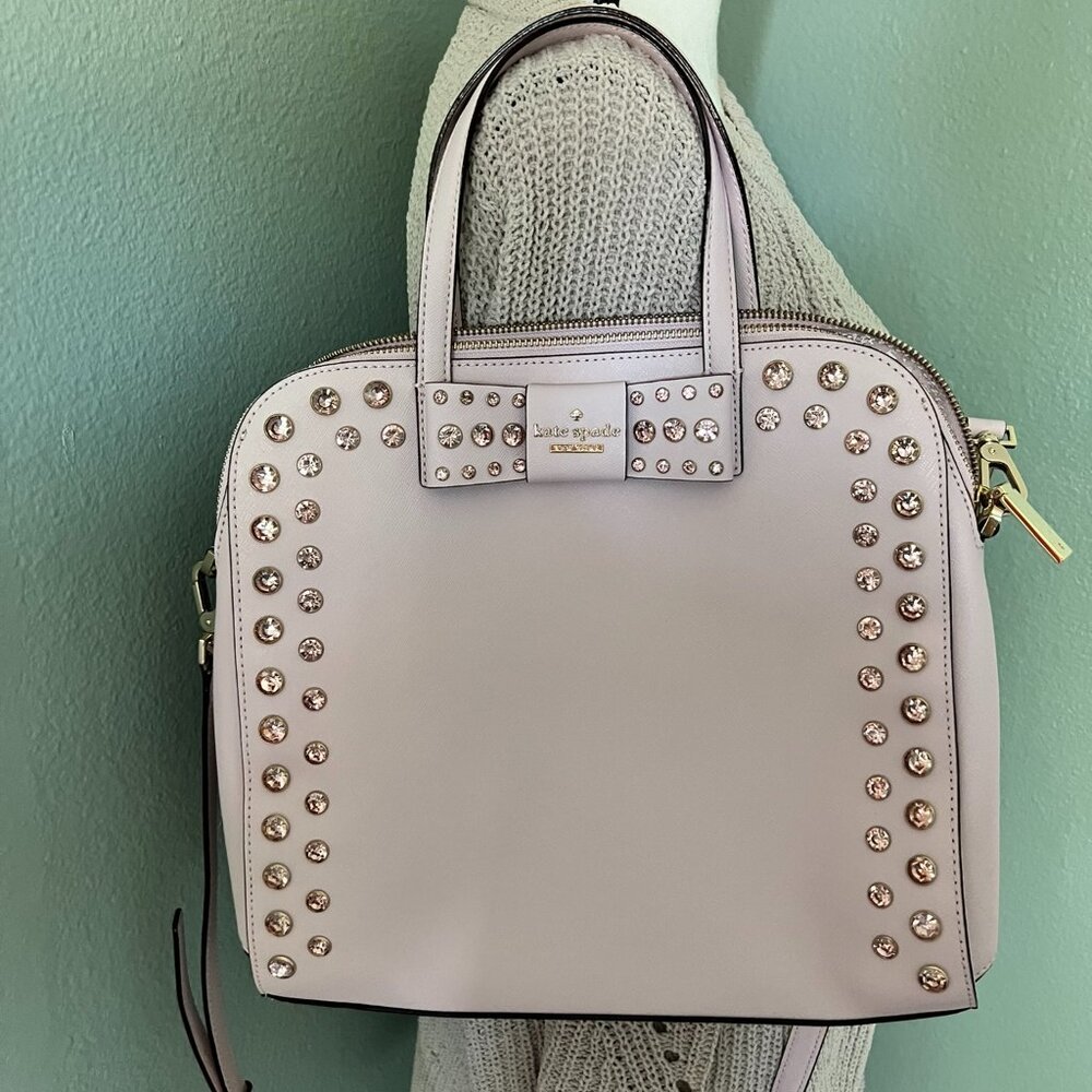 Kate Spade Davies Mews Merriam Satchel Bag Purse in Pink